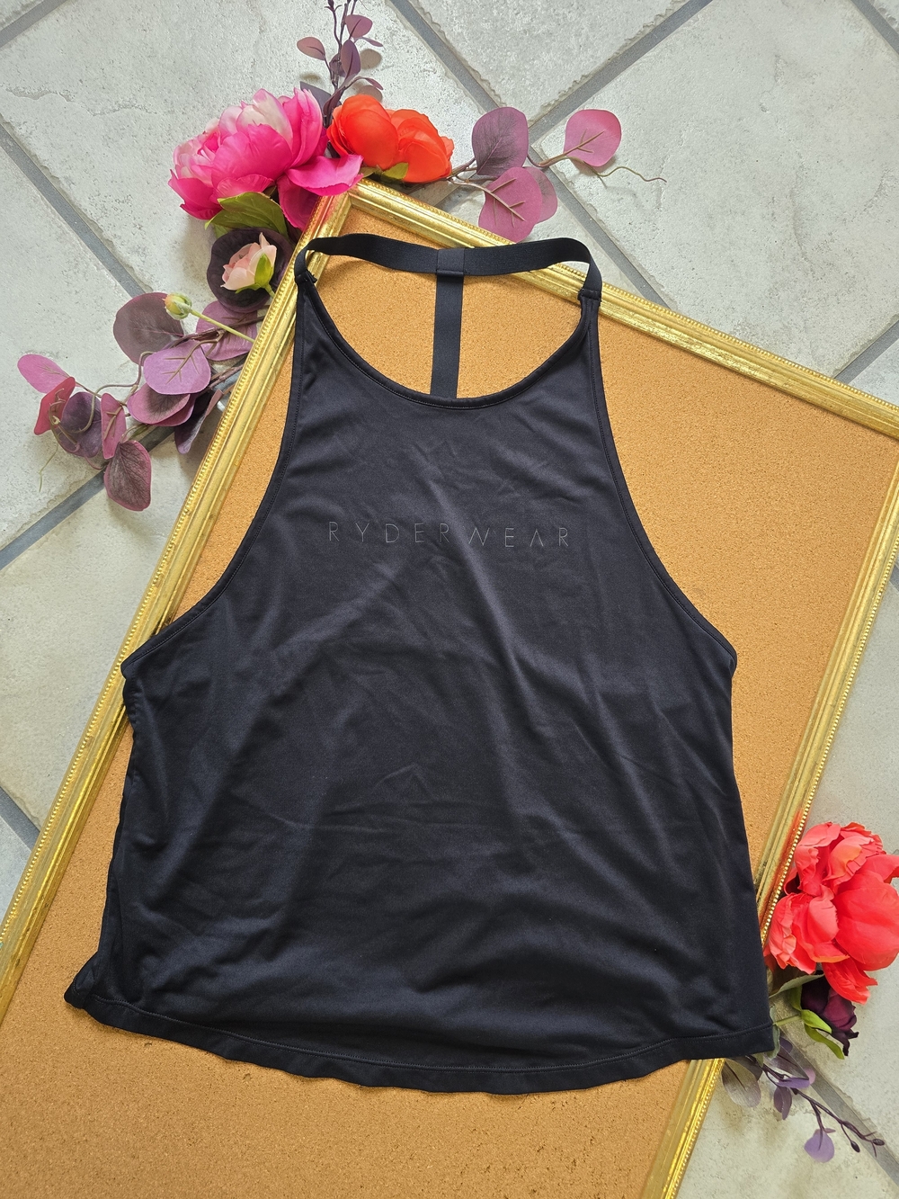 💫 2/$25 Ryderwear Black T Back Workout Tank